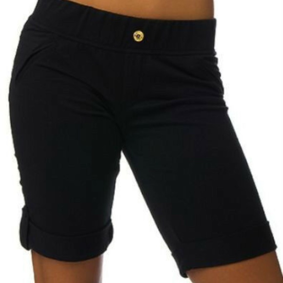 NEW ! Beyonce Dereon Stretch logo Bling Bike Shorts RED PLUS 3X 22 24 - Picture 11 of 17